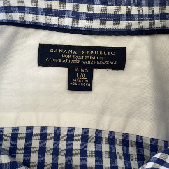 Large 16-16 1/2 mens dress shirt - Picture 2 of 3